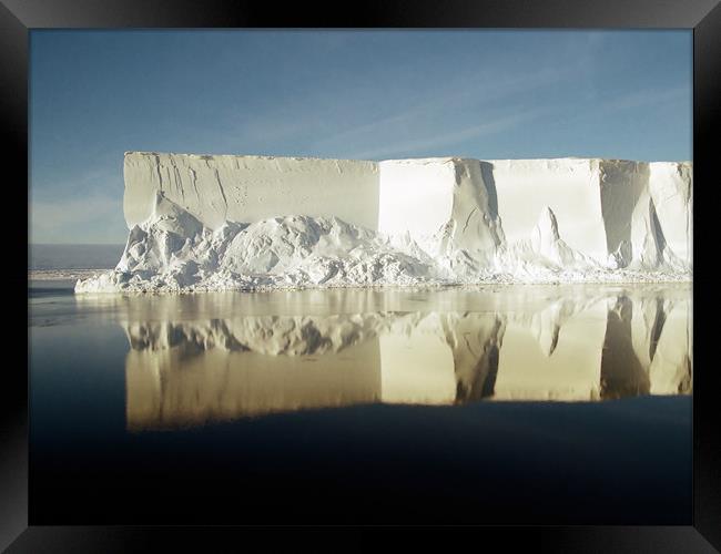 Iceberg Ross Sea Antarctica Framed Print by Carole-Anne Fooks