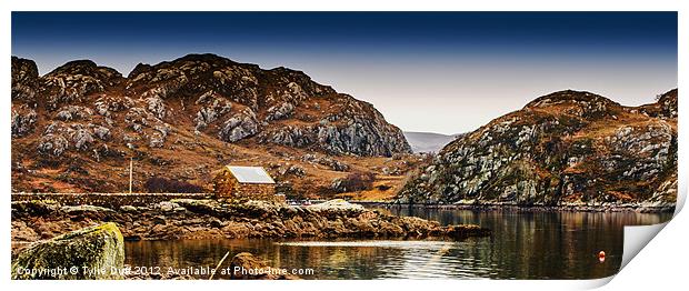Serenity at Diabaig Harbour Print by Tylie Duff Photo Art