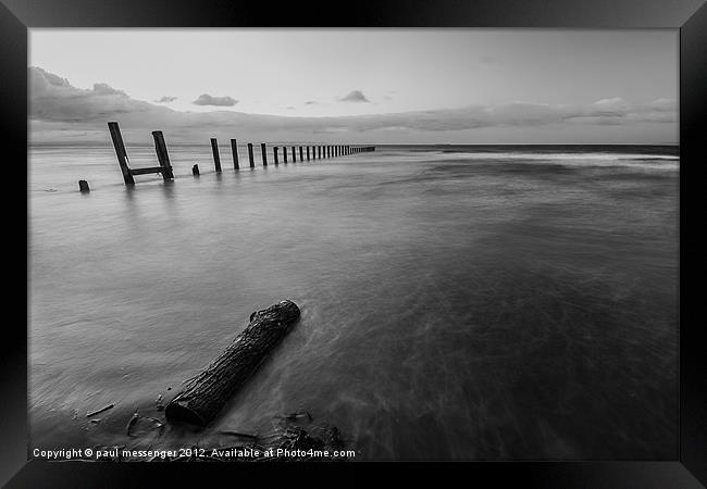 Storm Brewing 2 Framed Print by Paul Messenger