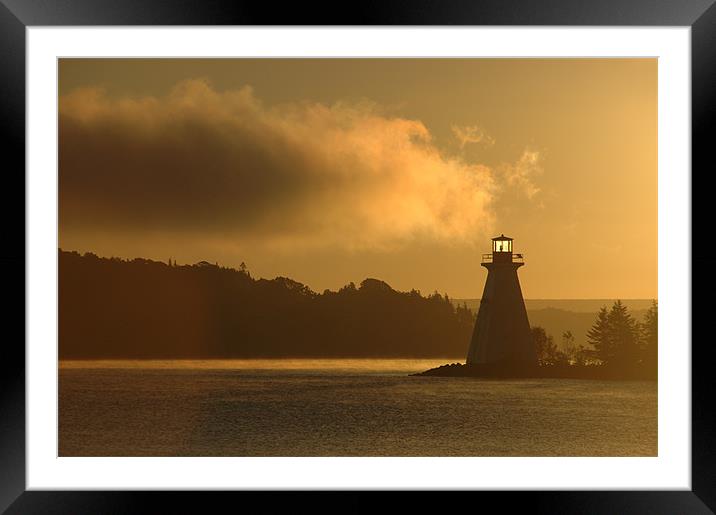 The Old Lighthouse  Framed Mounted Print by Robert Gillespie