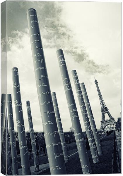 A Day in Paris Canvas Print by Toon Photography