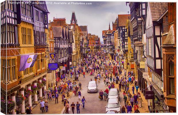 chester Canvas Print by paul jenkinson
