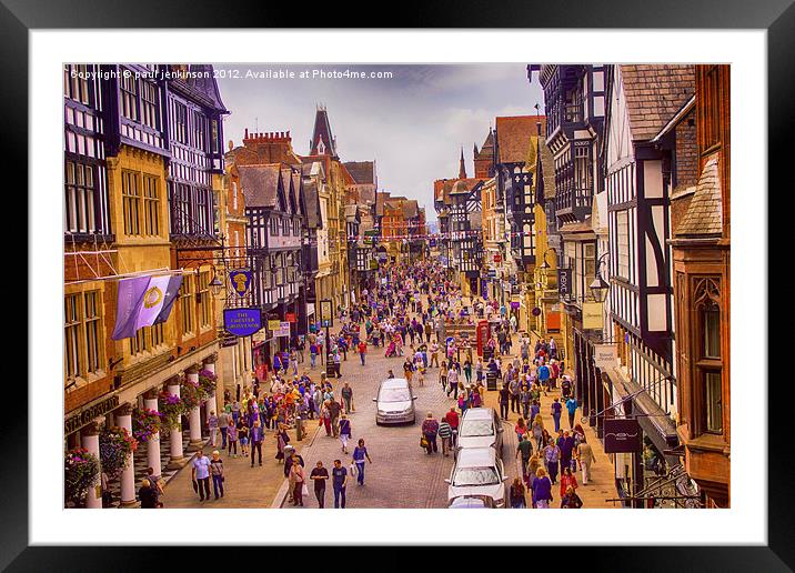chester Framed Mounted Print by paul jenkinson