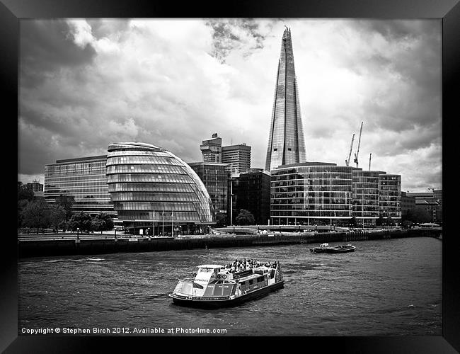 City Hall and More London Framed Print by Stephen Birch