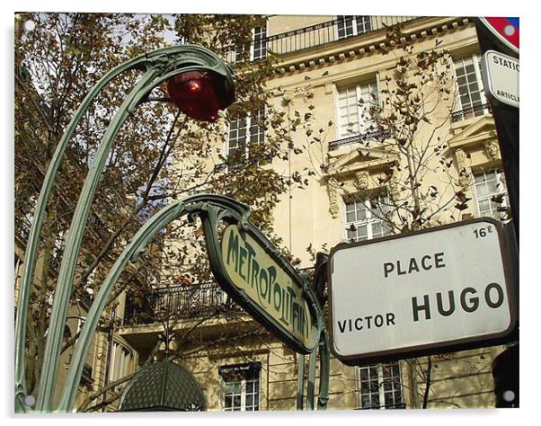 Victor Hugo  Acrylic by Ranald Dods