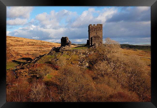 Dolwyddelan Castle Framed Print by Gail Johnson