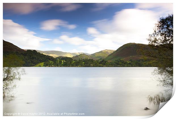 Ullswater Lake Print by David Haylor