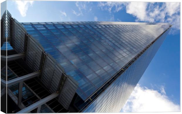 The Shard London Canvas Print by David Pyatt