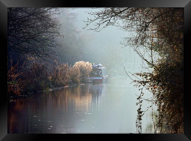 Kennet and Avon Canal Framed Print by Tony Bates
