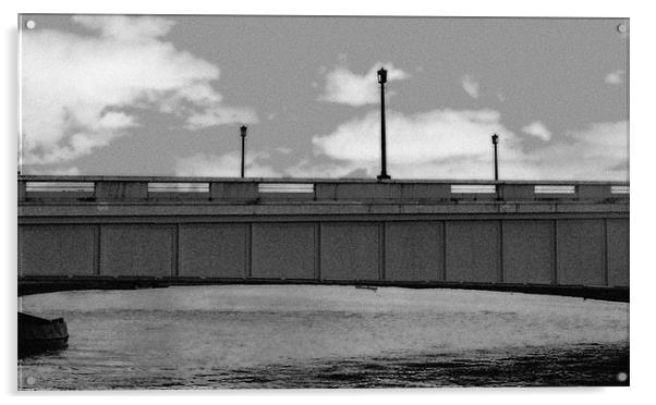 Wandsworth Bridge Acrylic by Sophie Martin-Castex
