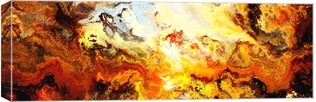 Sunset in the place of power Canvas Print by Jury Onyxman
