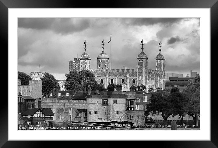 The Tower of London Framed Mounted Print by Lynn Bolt