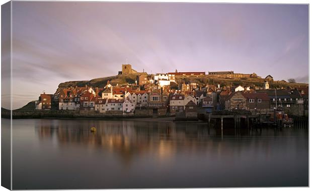 Whitby Canvas Print by Tracey Whitefoot