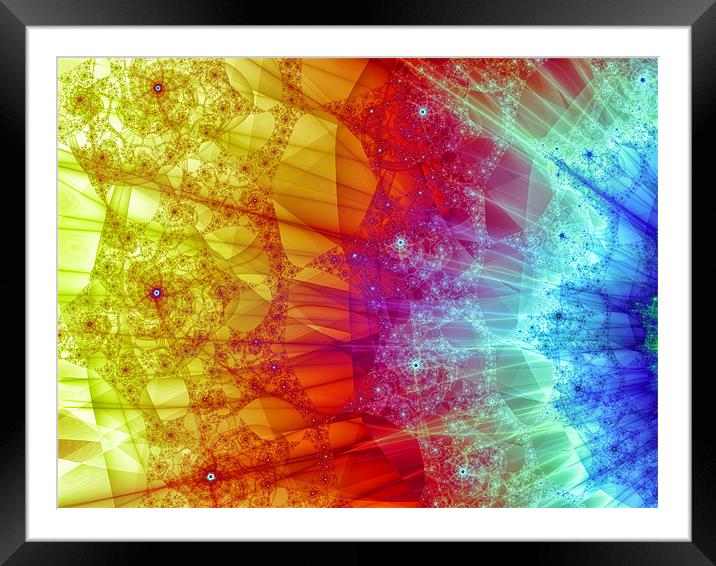 Supernova Framed Mounted Print by Mary Lane