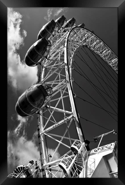 The London Eye Framed Print by David Pyatt