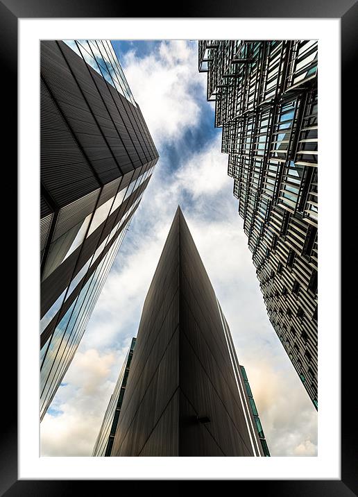 Path In The Sky Framed Mounted Print by Paul Shears Photogr