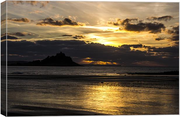 st michaels mount Canvas Print by keith sutton