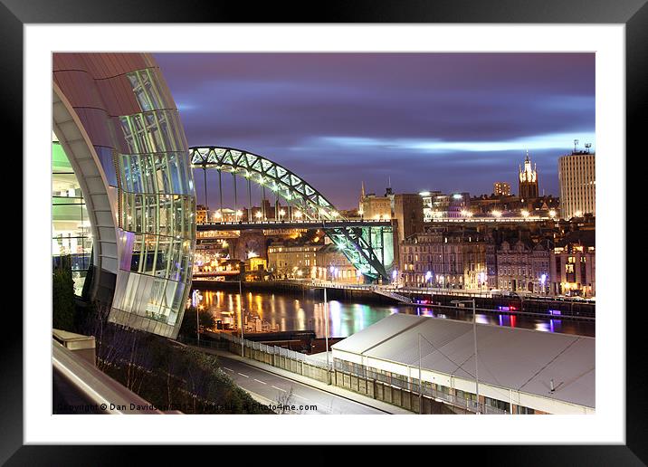 Cityscape from the Sage Framed Mounted Print by Dan Davidson