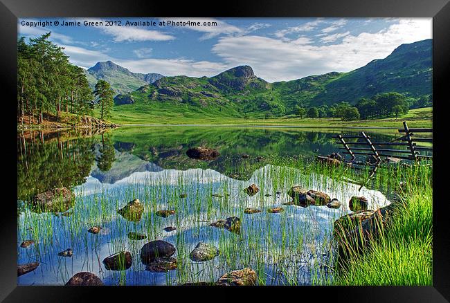 Blea Tarn,Lake District Framed Print by Jamie Green