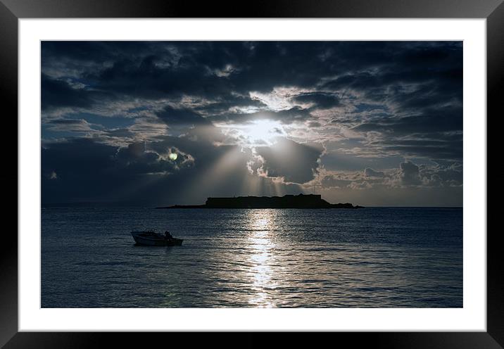 Longis Sunrise Framed Mounted Print by Tracey Whitefoot