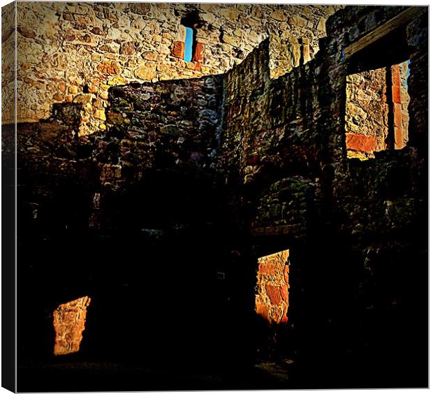 these castle walls Canvas Print by dale rys (LP)