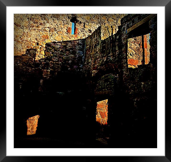 these castle walls Framed Mounted Print by dale rys (LP)