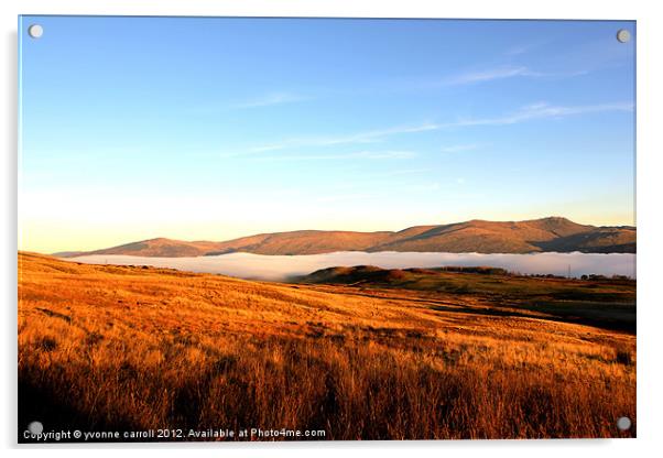 Mist over Loch Tay, Scotland Acrylic by yvonne & paul carroll