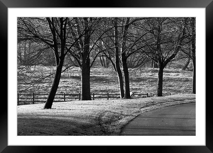 On A Cold Frosty Morning.. Framed Mounted Print by Lauren Tucker