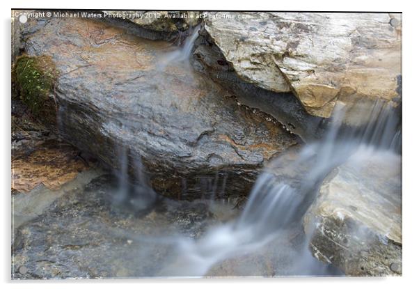 Flowing Waters Acrylic by Michael Waters Photography