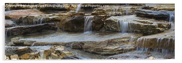 Ripples of Water Panoramic Acrylic by Michael Waters Photography