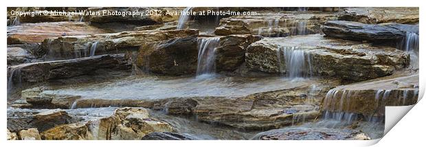 Ripples of Water Panoramic Print by Michael Waters Photography