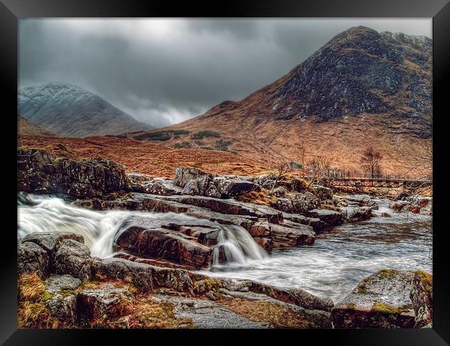 The River Etive Scotland Framed Print by Aj’s Images