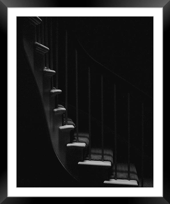 Stairs at AC&H Framed Mounted Print by Ranald Dods