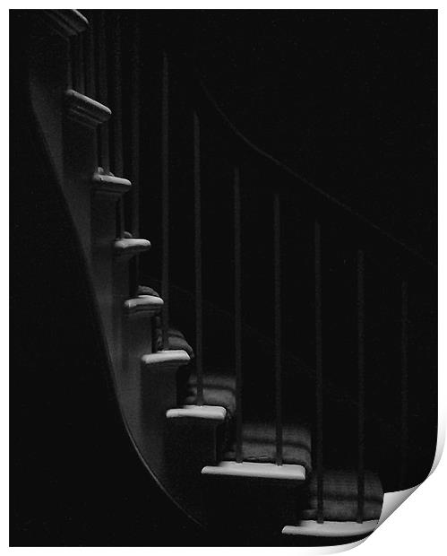 Stairs at AC&H Print by Ranald Dods