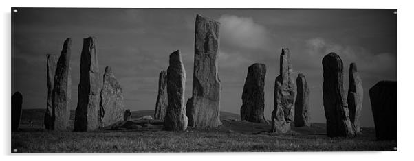 Callanish Standing Stones Acrylic by Tony Larkin