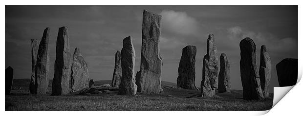 Callanish Standing Stones Print by Tony Larkin