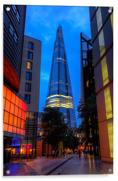 The Shard Acrylic by Paul Shears Photogr