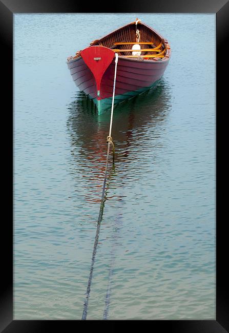 The Boat Framed Print by Tracey Whitefoot