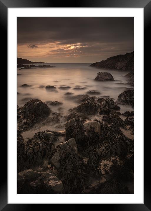 Sunset Seascape Framed Mounted Print by Natures' Canvas: Wall Art  & Prints by Andy Astbury