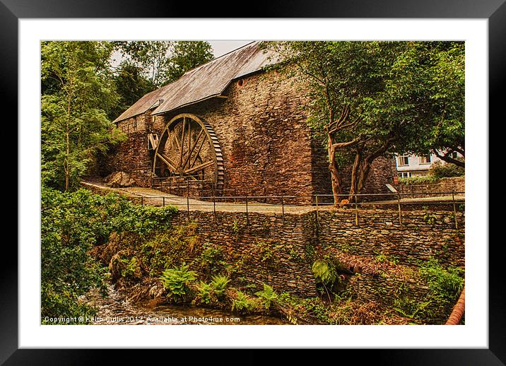 Dyfi Furnace Wheel House Framed Mounted Print by Keith Cullis