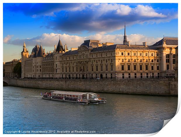 Conciergerie, Paris Print by Louise Heusinkveld