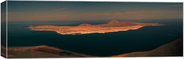 La Graciosa Canvas Print by Roger Green