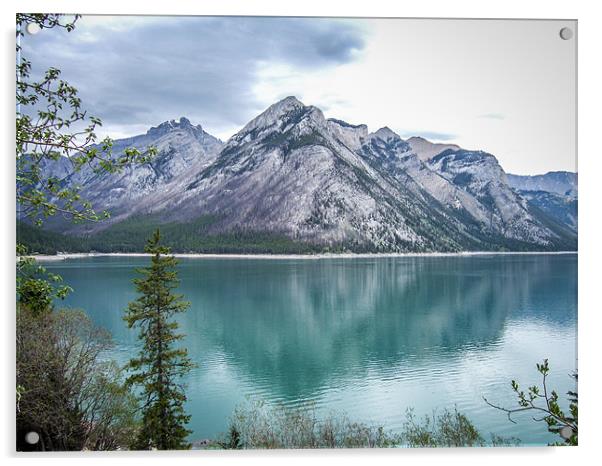 Rockies Reflection Acrylic by Adrian Thurm