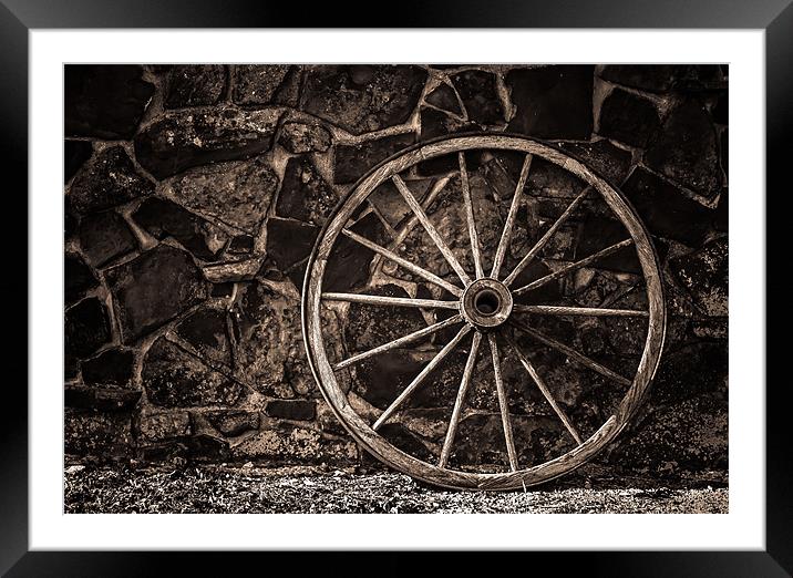 Remnants of the West Framed Mounted Print by Doug Long