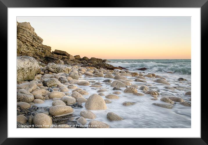Church Ope Rocks Framed Mounted Print by Chris Frost