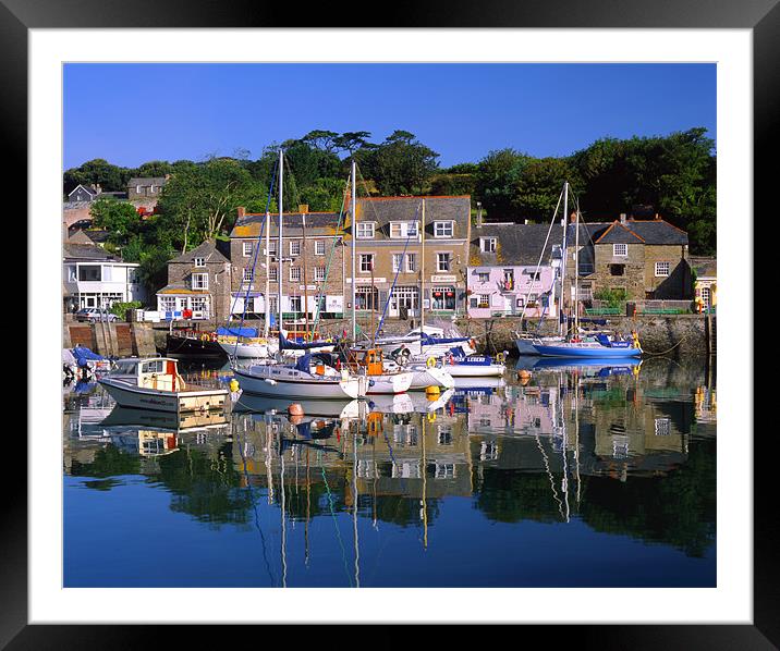 Padstow Harbour Framed Mounted Print by Darren Galpin