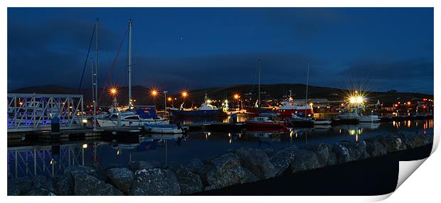 Dingle Marina Print by barbara walsh