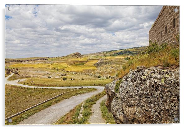 Road to Balanced Rocks Acrylic by Arfabita  