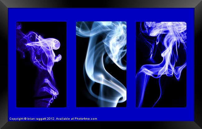 Smoke Trip Framed Print by Brian  Raggatt