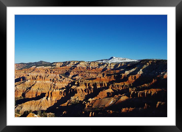 Cedar Breaks National Monument, Utah Framed Mounted Print by Claudio Del Luongo